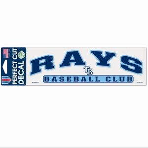 MLB Perfect Cut Decal Tampa Bay Rays